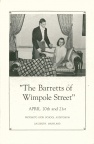 Pg 1 Barretts of Wimpole Street Program